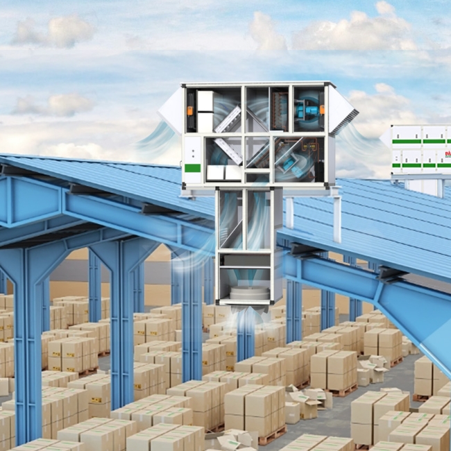 Крышный кондиционер Т-образного типа AK-TC-D