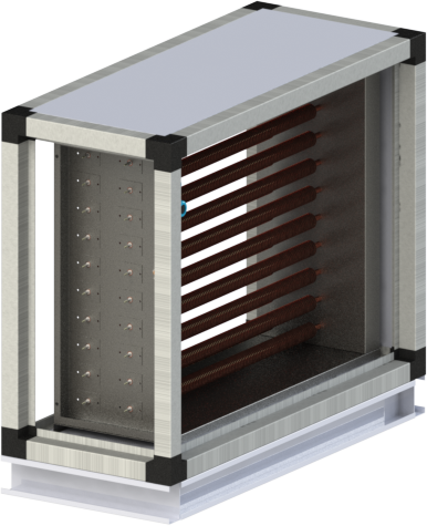 Секция электрического воздухонагревателя