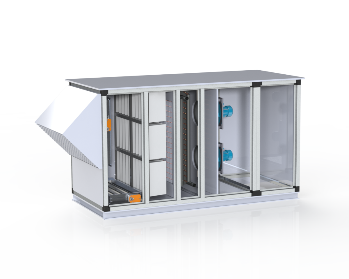 Климатические агрегаты крышного типа BAIR GERMES